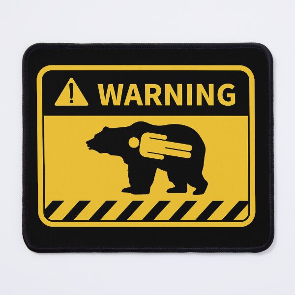 Item preview, Warning- Bears eat stupid people. designed and sold by 1guy1girl.