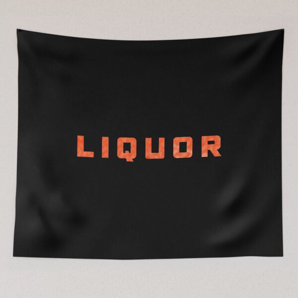 Item preview, Jpegmafia Offline Liquor Aesthetic Hip Hop Rap Black designed and sold by StickTheSong.