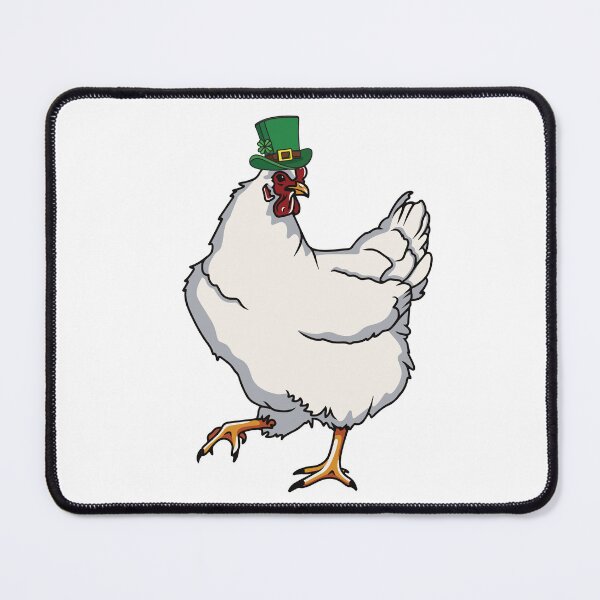 Item preview, St Patrick's Day White Hen Design designed and sold by designsmostfowl.