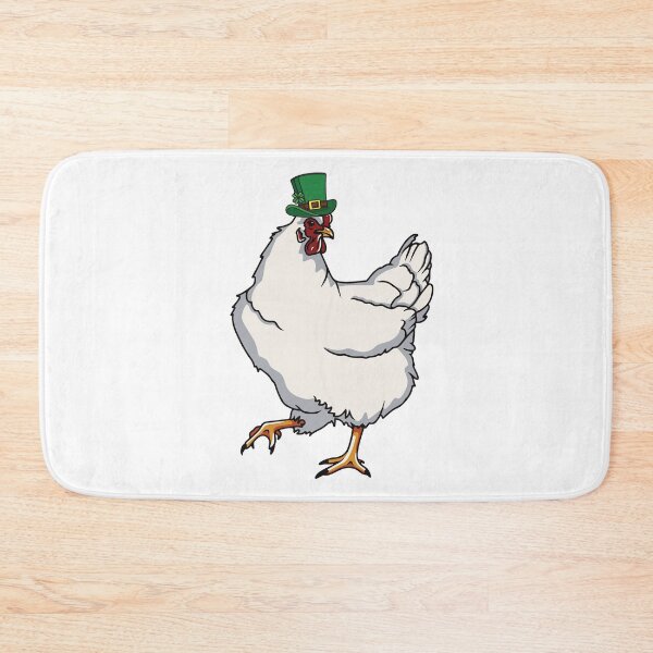 Item preview, St Patrick's Day White Hen Design designed and sold by designsmostfowl.