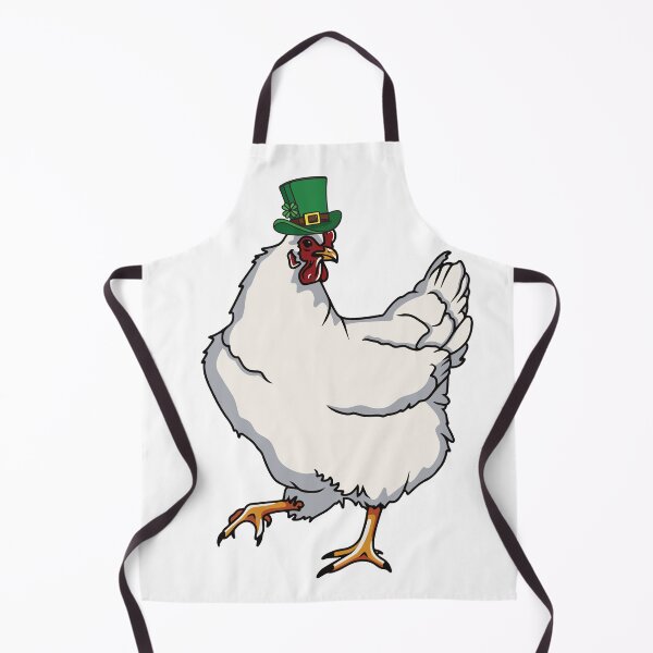 Item preview, St Patrick's Day White Hen Design designed and sold by designsmostfowl.