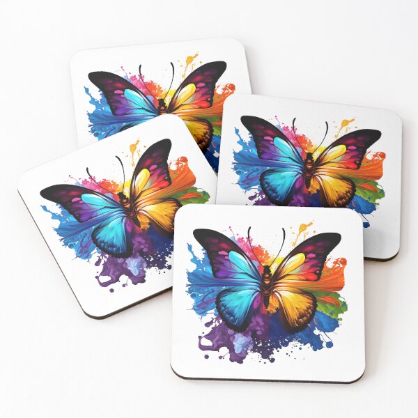 Item preview, Impasto ominous butterfly designed and sold by flamini.
