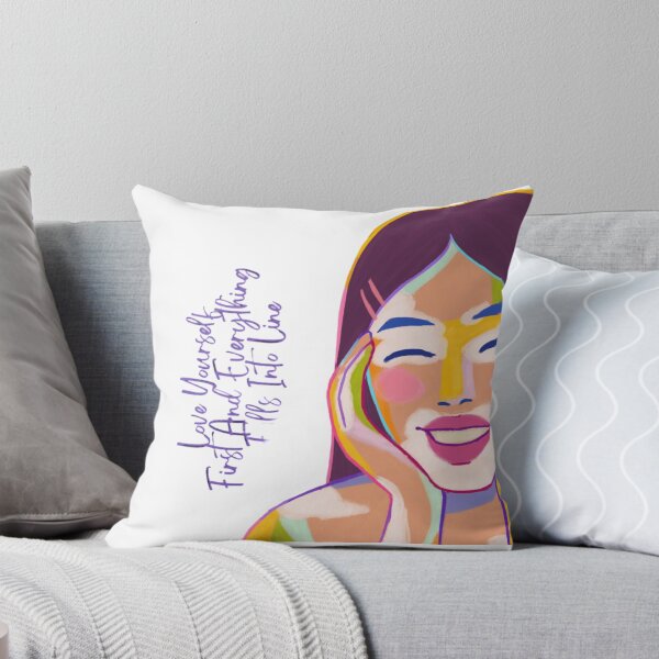 Item preview, Love Yourself First And Everything Falls Into Line designed and sold by Discoverartsy.