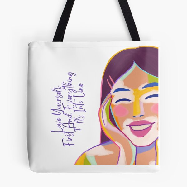 Item preview, Love Yourself First And Everything Falls Into Line designed and sold by Discoverartsy.