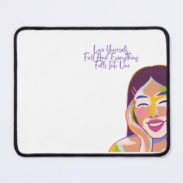 Item preview, Love Yourself First And Everything Falls Into Line designed and sold by Discoverartsy.