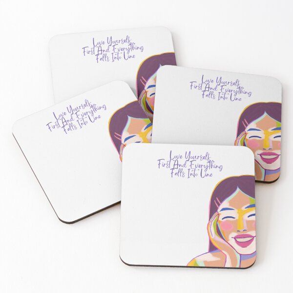 Item preview, Love Yourself First And Everything Falls Into Line designed and sold by Discoverartsy.