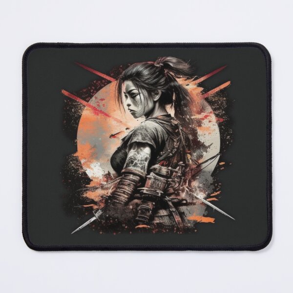 Item preview, Female Samurai designed and sold by touch-merch.