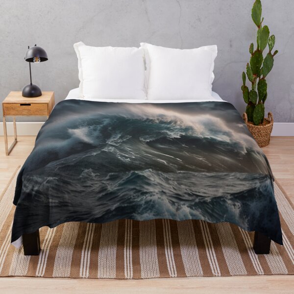Item preview, Fierce Storm Power: Sea and Sky designed and sold by ThreadGallery.