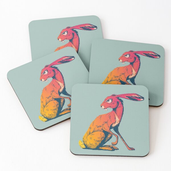 Item preview, Wild rabbit designed and sold by nadine-colin.