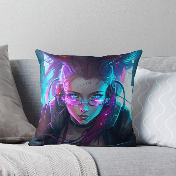 Item preview, Cyberpunk Augmented Reality AI Girl Futuristic designed and sold by ZazuStudios.