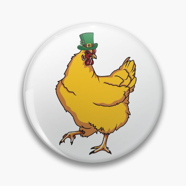 Item preview, St Patrick's Day Buff Hen Design designed and sold by designsmostfowl.
