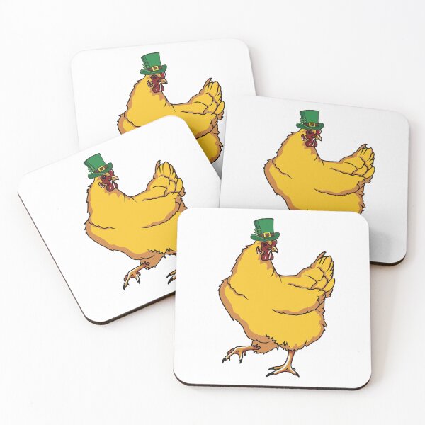 Item preview, St Patrick's Day Buff Hen Design designed and sold by designsmostfowl.