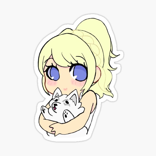 Vista previa del artículo con la obra «Lunafreya y Pryna», diseñado y vendido por Suzupanda.