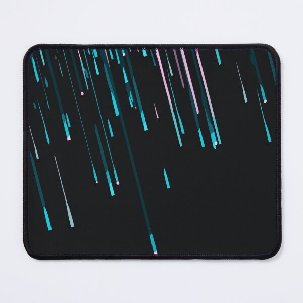 Item preview, Asteroid Rain - Pink, Blue and Black designed and sold by Timeknights.