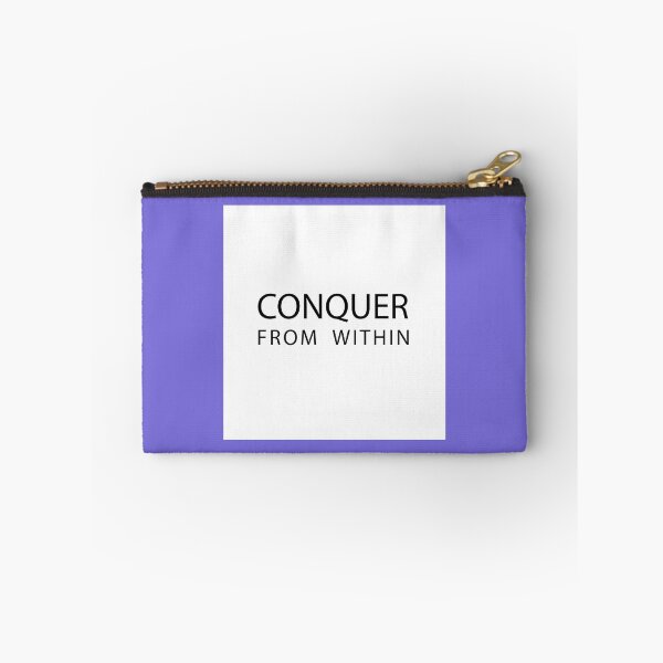 Item preview, Conquer From Within Positive Saying designed and sold by MariePam.