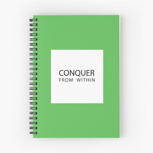 Item preview, Conquer From Within Positive Saying designed and sold by MariePam.