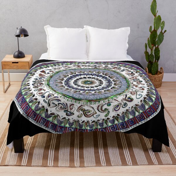 Item preview, Mandaquablanca (Original Mandala Design) designed and sold by blueflamearray.