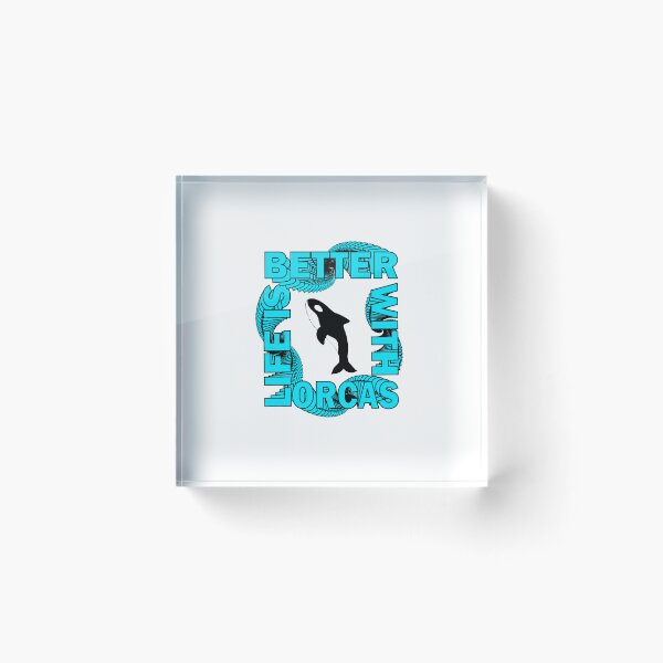 Item preview, Life Is Better With Orcas designed and sold by lemadjom.