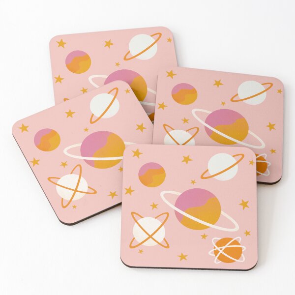 Item preview, Planetary Dreamscape ~ Pink background designed and sold by Danvrie.