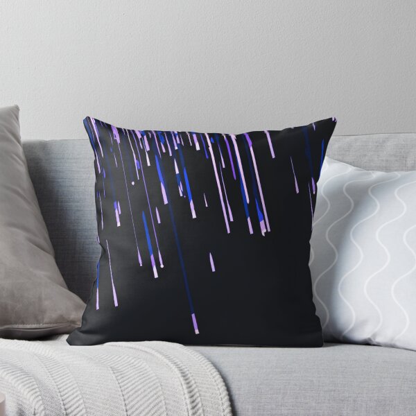 Aperçu de l'œuvre Pluie d'astéroïdes - Violet et Noir créée et vendue par Timeknights.