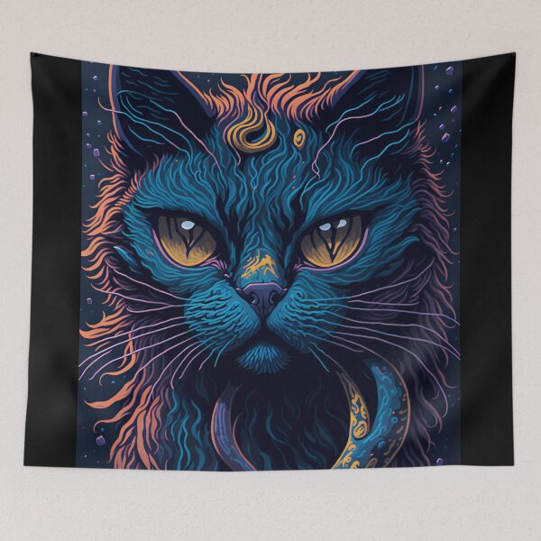 Item preview, Cat Father in Vintage Distressed Design with Cute Animals designed and sold by Valeree Store.