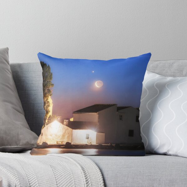 Item preview, Crescent Moon and Venis above Vhacherna, Corfu designed and sold by Bill Metallinos.