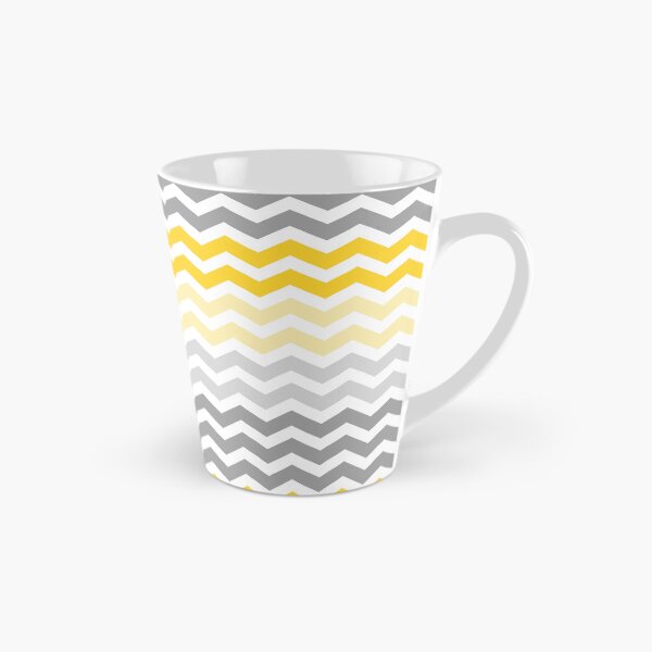 Item preview, Grey and Yellow Chevron Zig Zag pattern designed and sold by inspirationzgal.