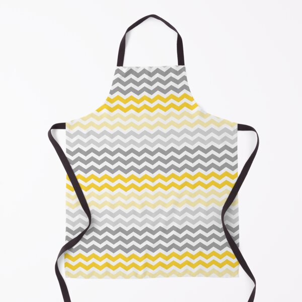 Item preview, Grey and Yellow Chevron Zig Zag pattern designed and sold by inspirationzgal.