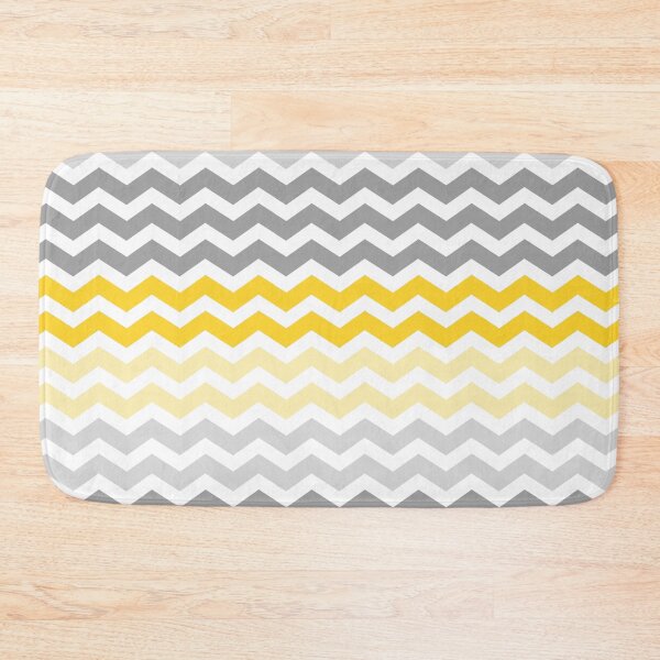 Item preview, Grey and Yellow Chevron Zig Zag pattern designed and sold by inspirationzgal.