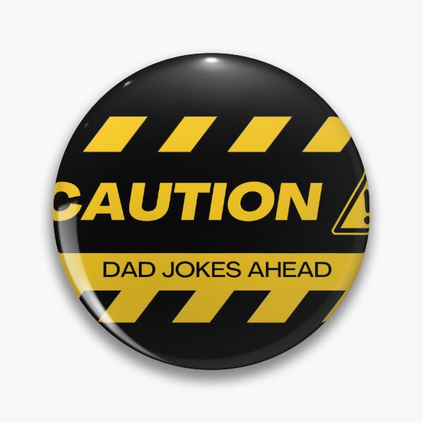 Item preview, Caution Dad Jokes Ahead designed and sold by Ronaut.