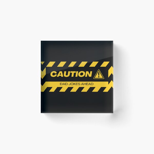 Item preview, Caution Dad Jokes Ahead designed and sold by Ronaut.