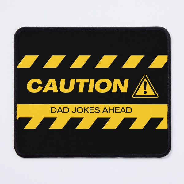 Item preview, Caution Dad Jokes Ahead designed and sold by Ronaut.