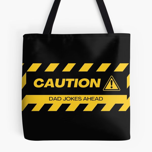 Item preview, Caution Dad Jokes Ahead designed and sold by Ronaut.