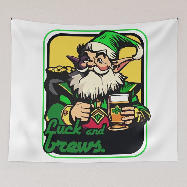 Item preview, Luck and Brews saint patrick's day designed and sold by estudiopublik.