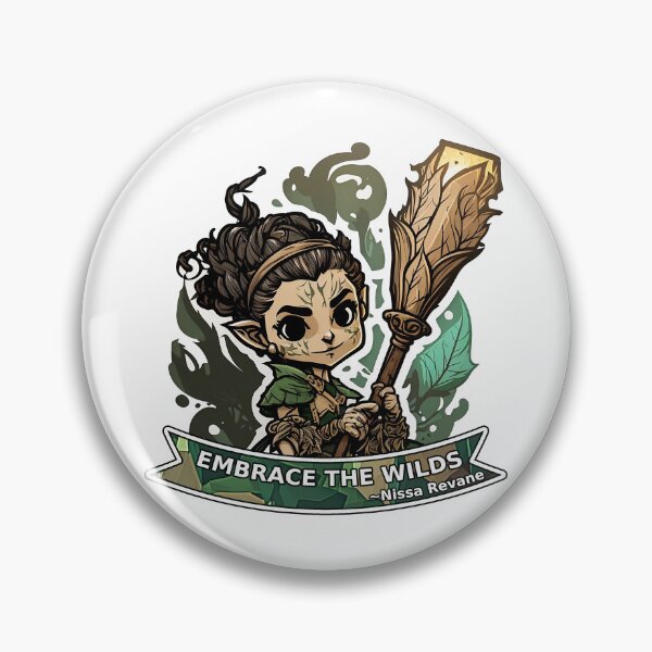 Item preview, Nissa Revane | Planeswalker | MTG designed and sold by thanksgeek.