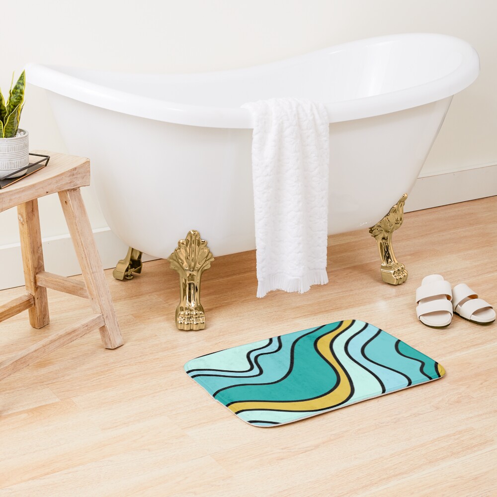 Item preview, Bath Mat designed and sold by ZonurePatterns.