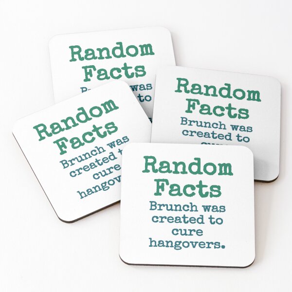 Item preview, Brunch Was Created To  Cure Hangovers - Trivia Fact designed and sold by CrankyOldDude.