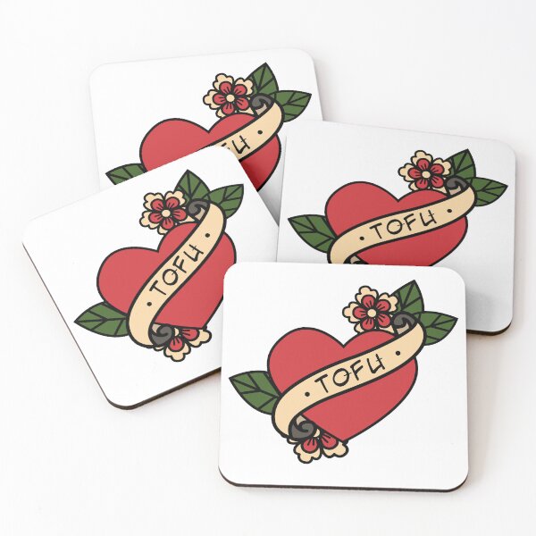 Item preview, Love Tofu Tattoo designed and sold by Minette Wasserman.