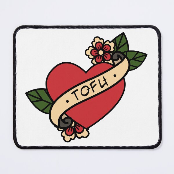 Item preview, Love Tofu Tattoo designed and sold by Minette Wasserman.