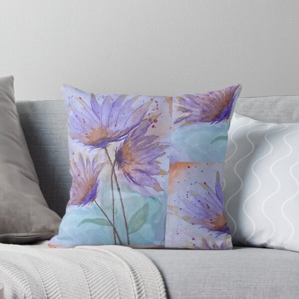 Item preview, Purple Wildflower Watercolor designed and sold by Ericksondesigns.