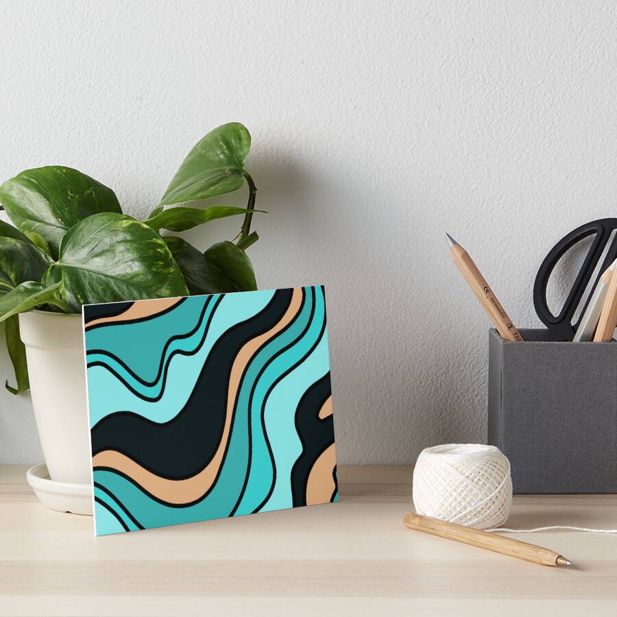 Item preview, Art Board Print designed and sold by ZonurePatterns.