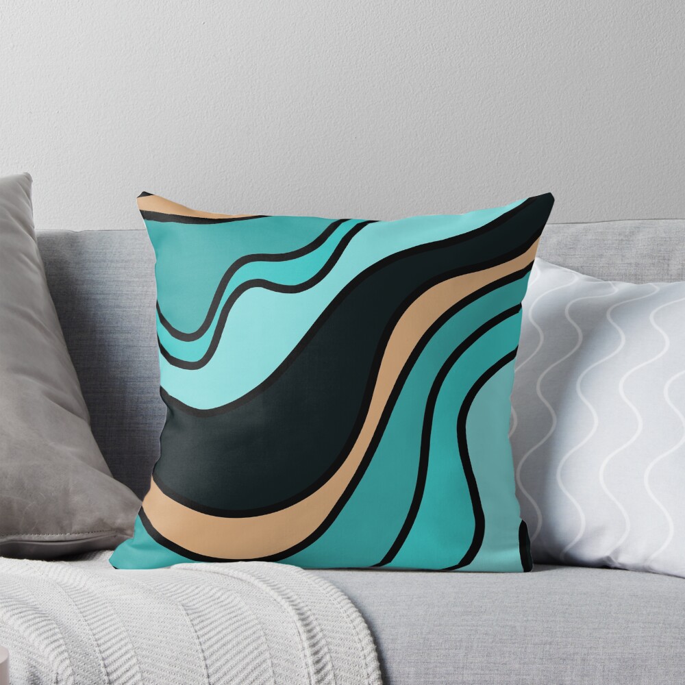 Item preview, Throw Pillow designed and sold by ZonurePatterns.