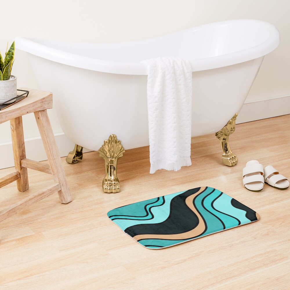 Item preview, Bath Mat designed and sold by ZonurePatterns.