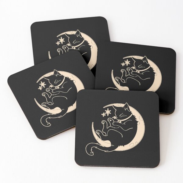 Item preview, Cat on the moon designed and sold by DGKMart.