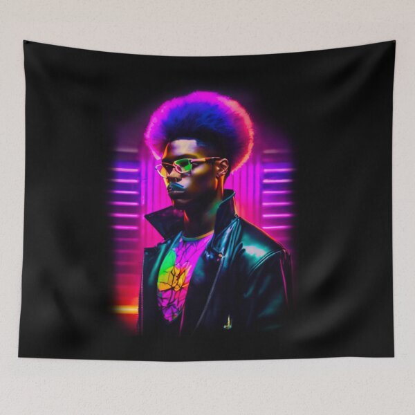Item preview, Afrocyber Samurai  designed and sold by mwebba2005.