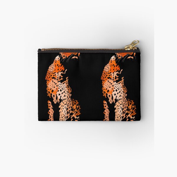 Item preview, Orange Leopard digital illustration  designed and sold by Quirkypieces.