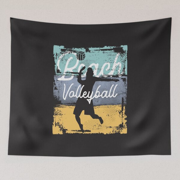 Item preview, Vintage Beach Volleyball Player designed and sold by cidolopez.