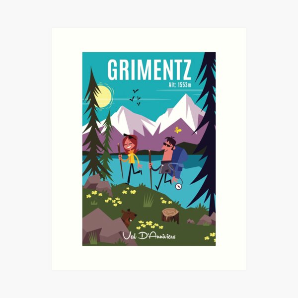 Item preview, Grimentz designed and sold by Gary Godel.
