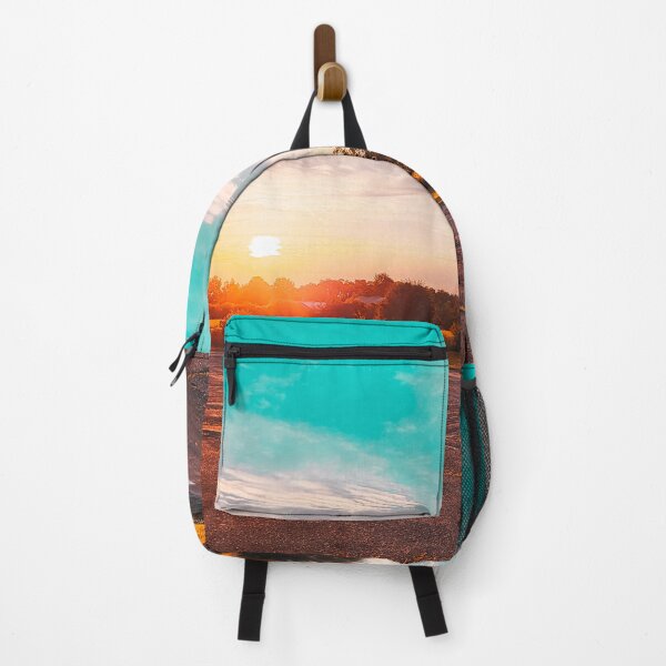 Item preview, School Yard Photo with Stunning Sky and Sunset V3 designed and sold by Family Journey with God.