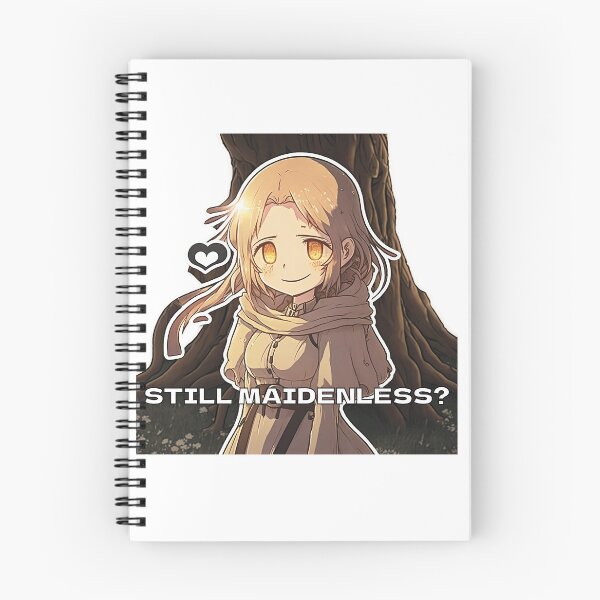 Item preview, Still Maidenless Cute Sticker  designed and sold by Springteam.